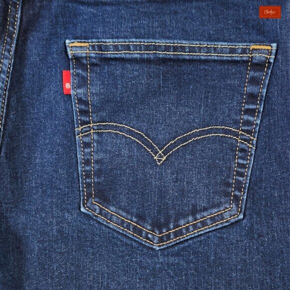 Levi's Strauss 502 Blue Jeans Long Pants Sz 32x32(ID130) - Picture 10 of 11